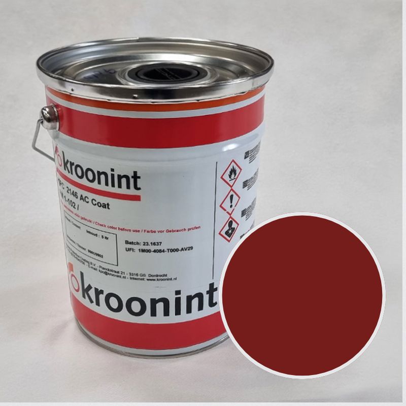 KPC 2146 AC Coat RAL 3011 - Brunrød